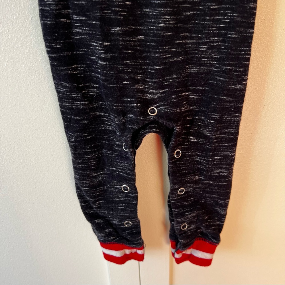 Lazy One Infant Alaska Moose Caboose‎ Plaid Flapjack Pajamas Size 12 Months - Picture 9 of 11